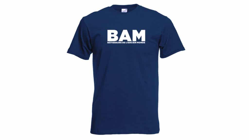 Bam Batisseur De L'ancien Monde Avis BAM, le tee-shirt - BAM INVESTIGATIONS